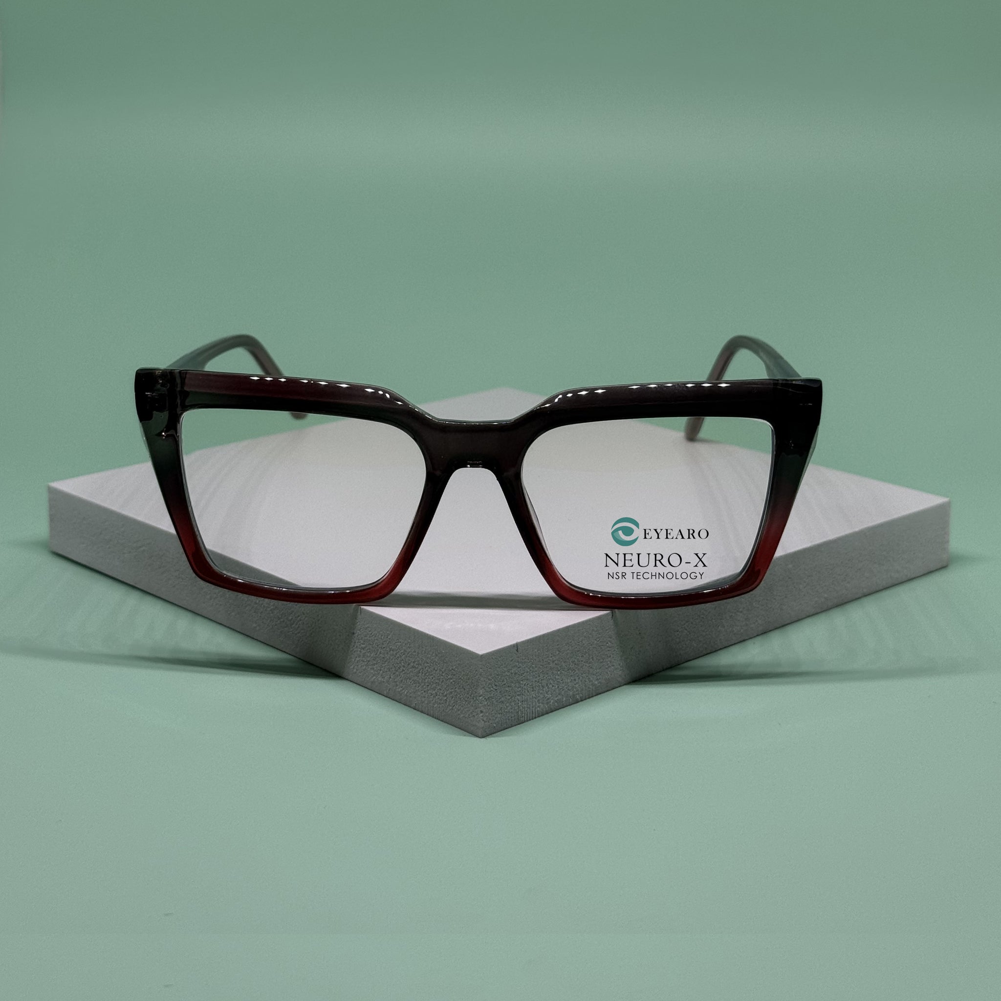 Square Cat Eye 1A - Neuro-X NSR Eye Glasses