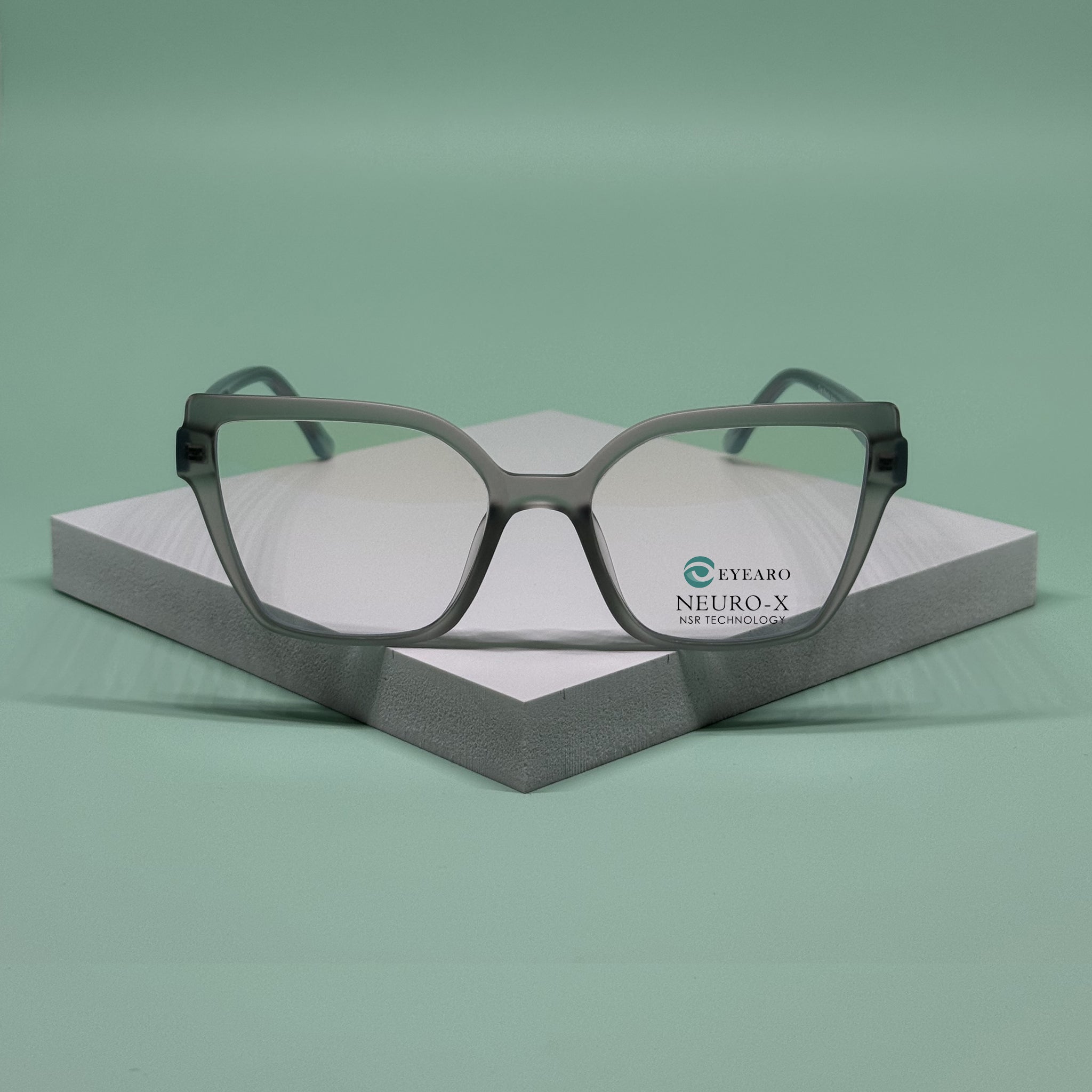 Square Cat Eye 1B - Neuro-X NSR Eye Glasses