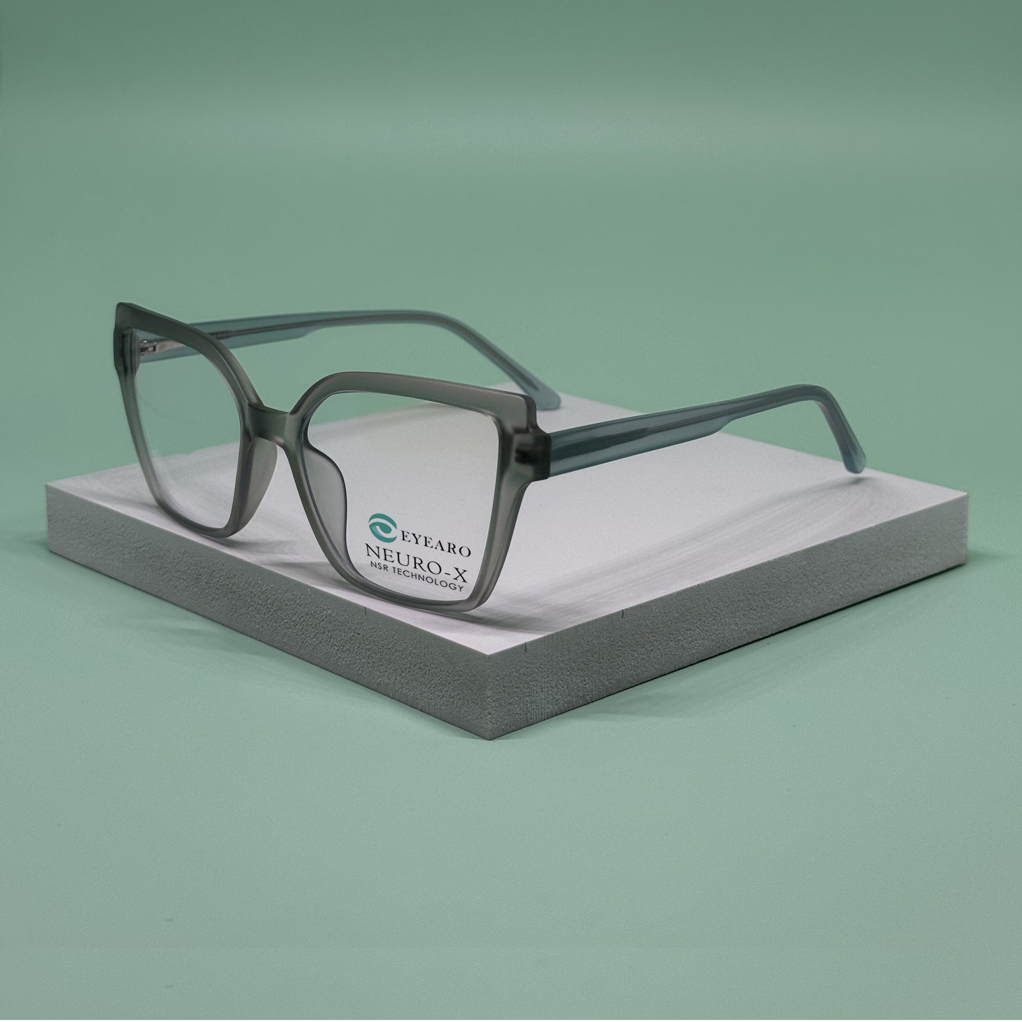 Square Cat Eye 1B - Neuro-X NSR Eye Glasses