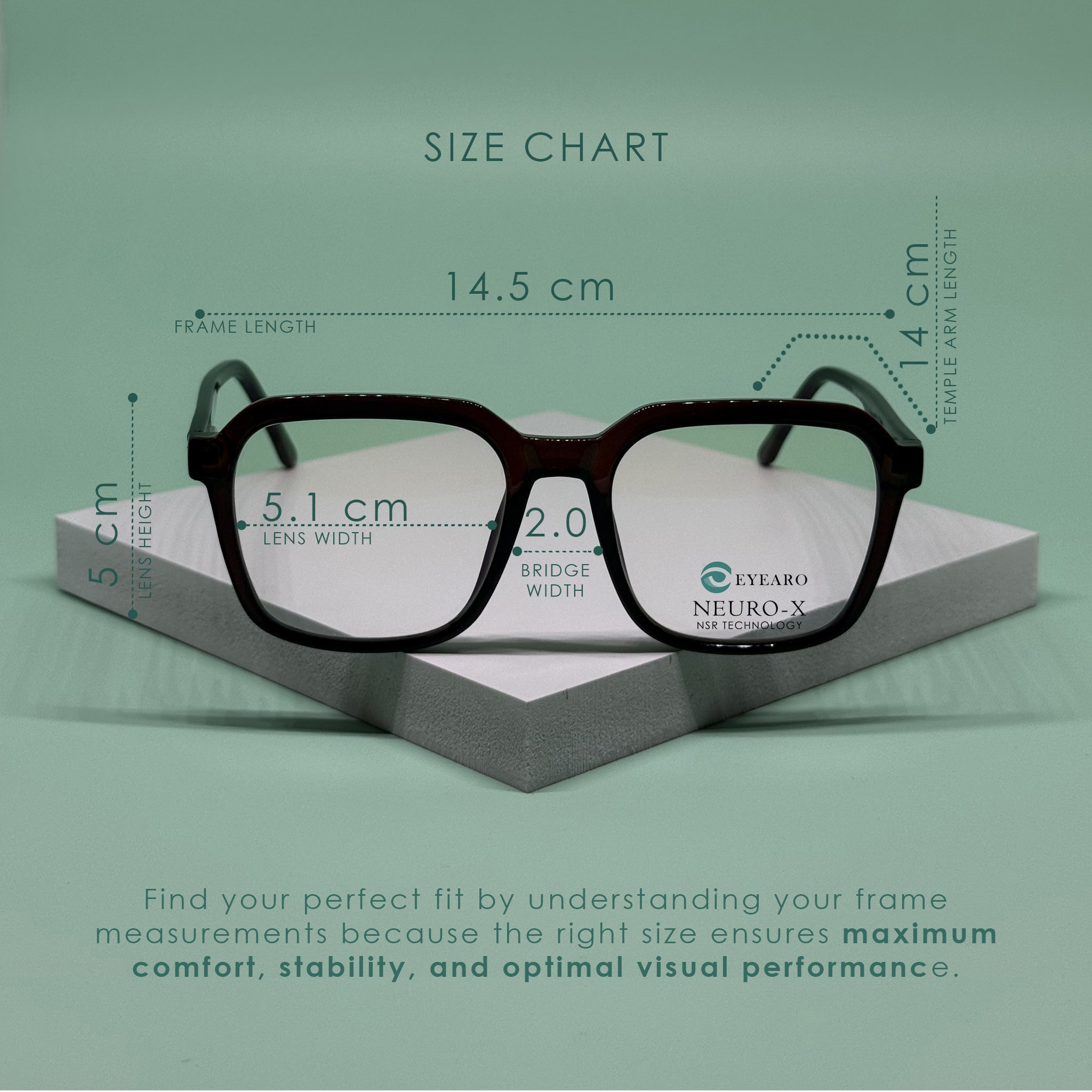 Axis Boxy Square - Neuro-X NSR Eyeglasses