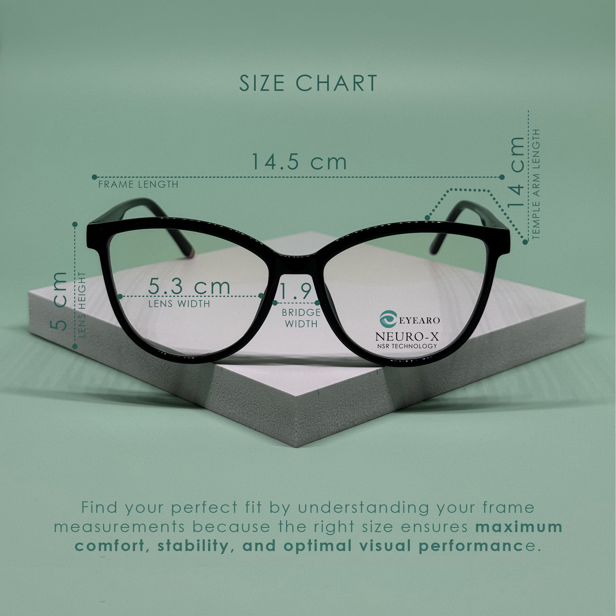 Round Cat Eye - Neuro-X NSR Eye Glasses