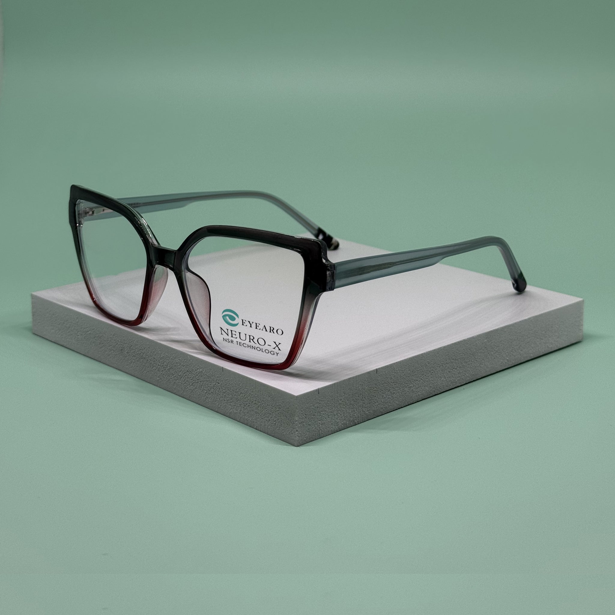 Square Cat Eye 1B - Neuro-X NSR Eye Glasses