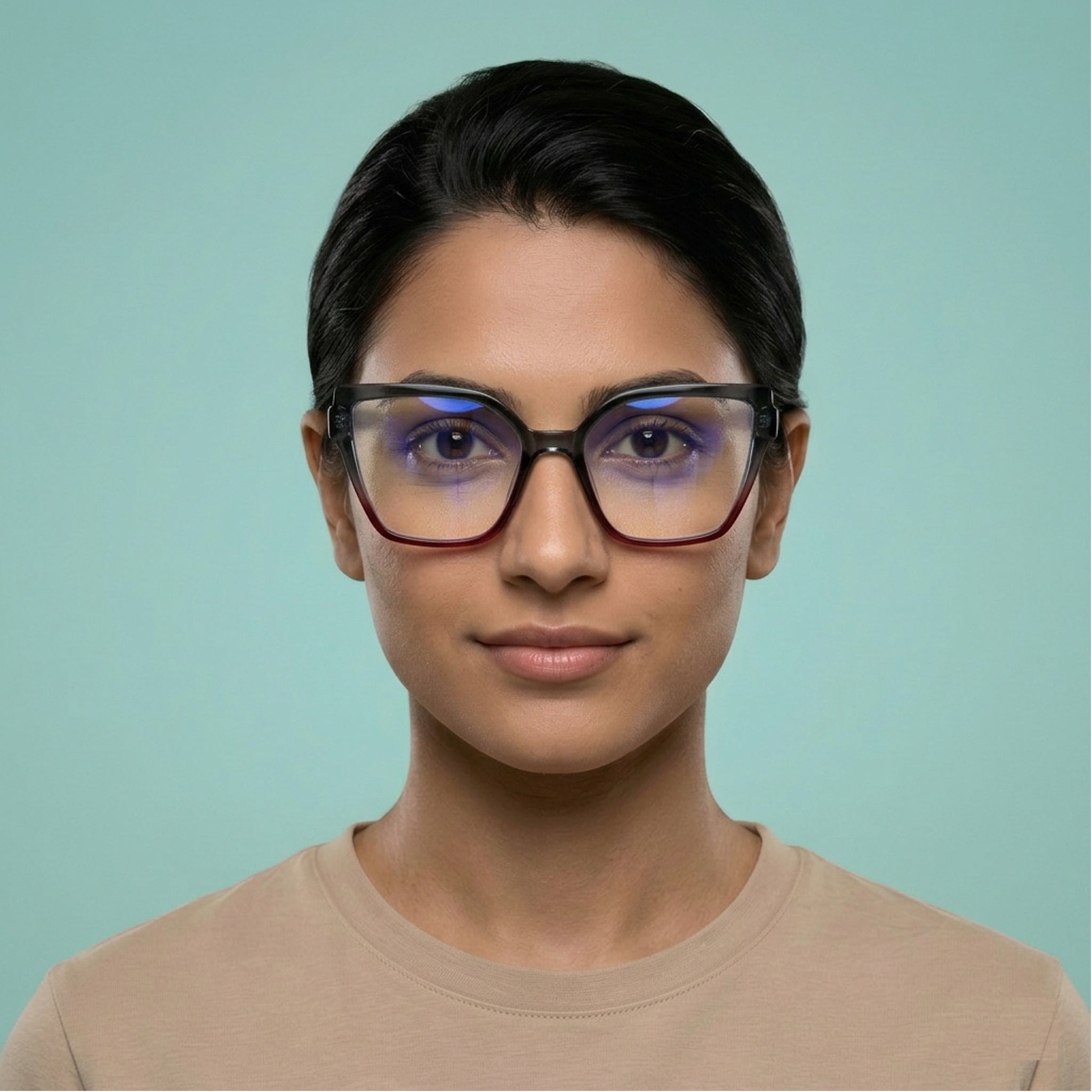 Square Cat Eye 1B - Neuro-X NSR Eye Glasses