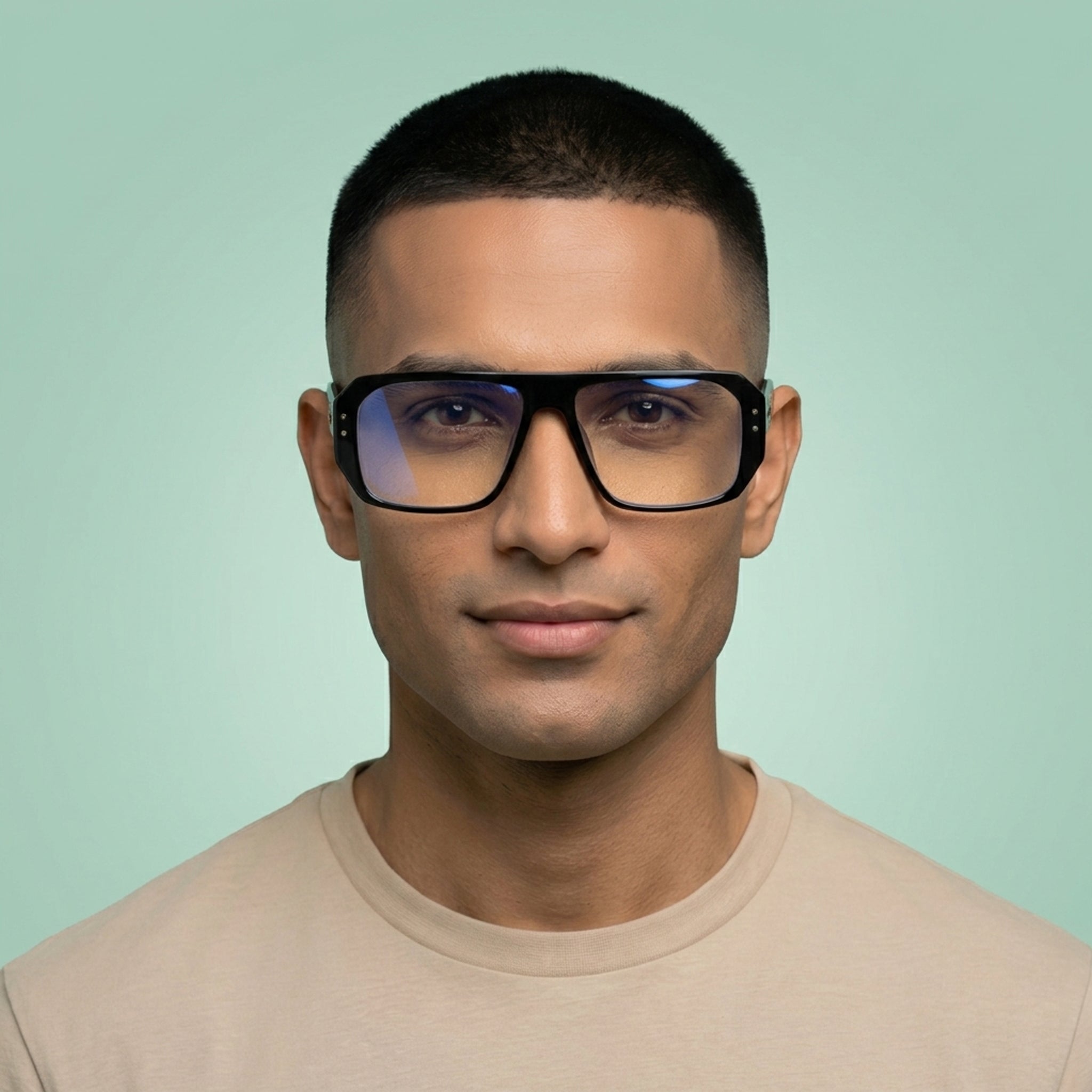 Bold Square Aviator - Neuro-X NSR Eye Glasses