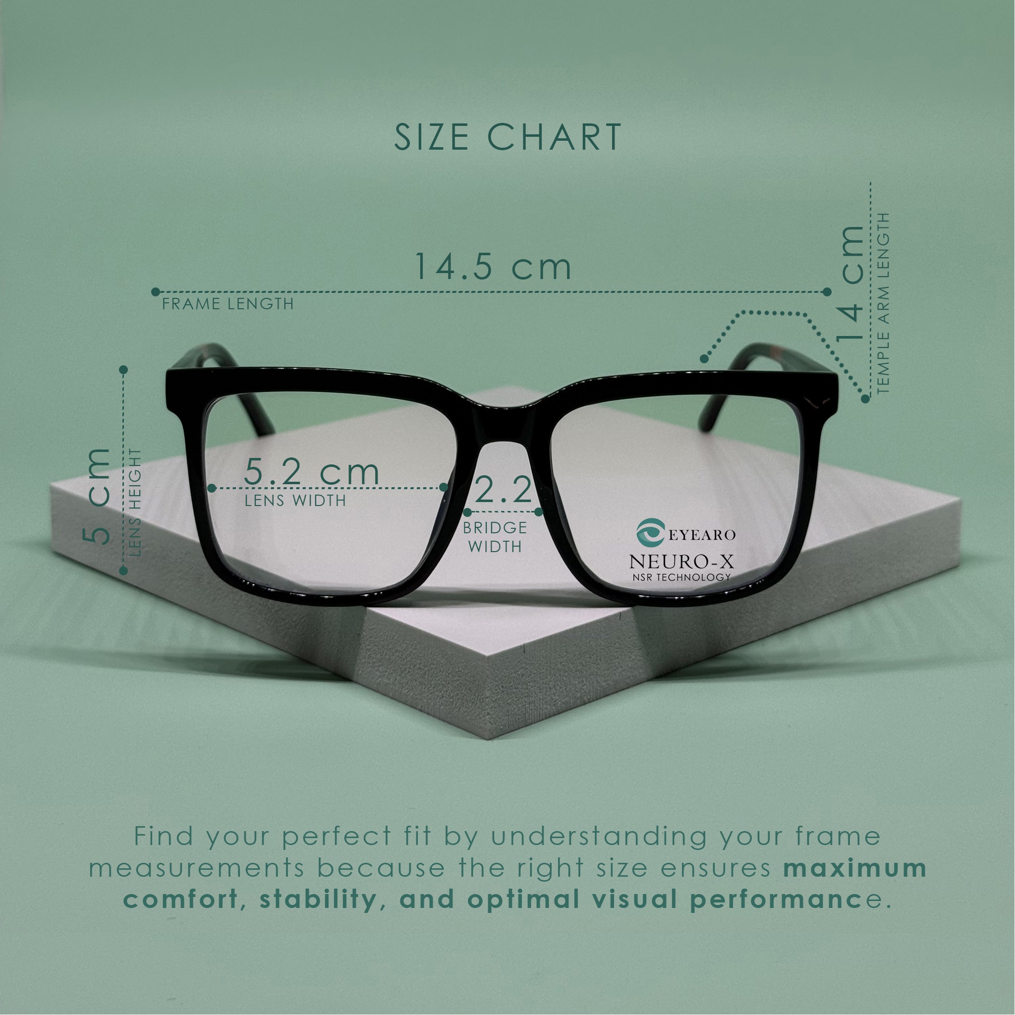 Bold Square - Neuro-X NSR Eyeglasses
